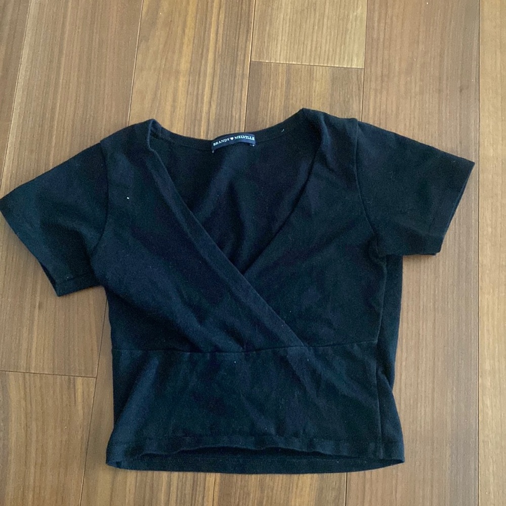Brandy V Neck Crop Top
